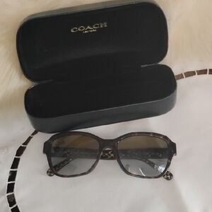 Coach Women's Tortoise Sunglasses